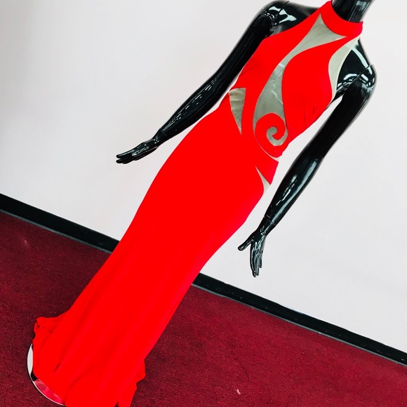 Red & Nude Dress 🚨‼️ - Picture 2 of 3